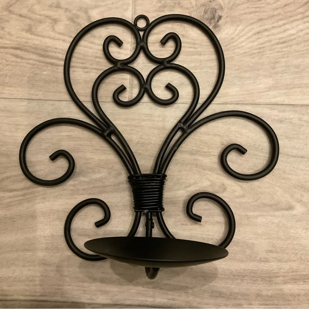 Pair of Wall Sconce LED Candle Holders